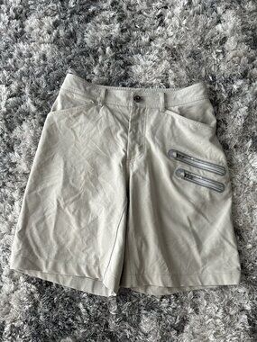 Lululemon Stretchy Flat Front Pockets Men S Shorts 30 Heavily Used Sz 30